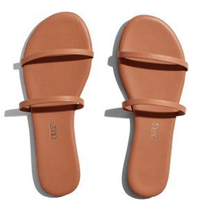 TKEES Gemma Sandal, Au Naturale, size 9
